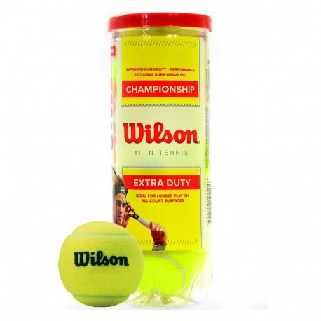 Piłki do tenisa ziemnego Wilson Championship 3 szt WRT100101