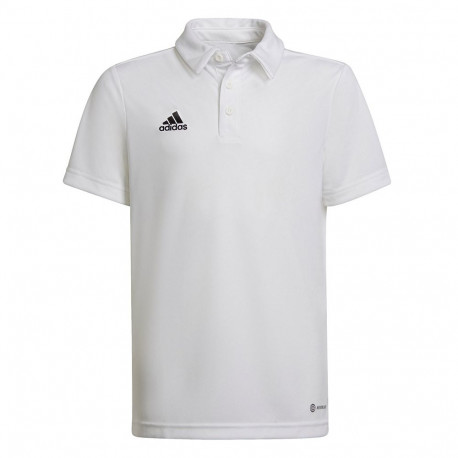 Koszulka dla dzieci adidas Entrada 22 Polo biała HC5059