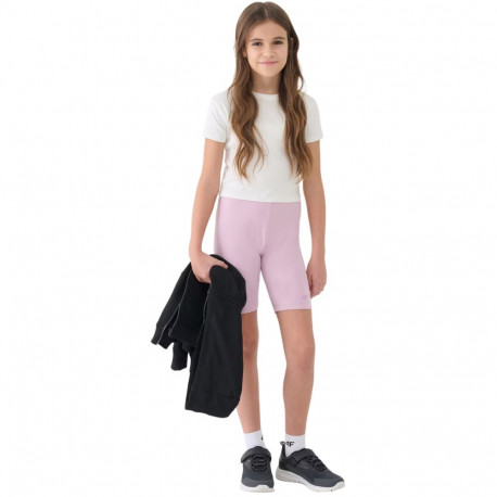 Legginsy dla dziewczynki 4F CAS F014 jasny róż 4FJWSS25TSTIF014 56S