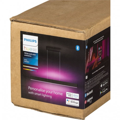 Philips Hue Ensis Pendant Light Black