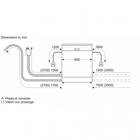 Bosch Serie 4 SMV4HVX07E dishwasher Fully built-in 14 place settings