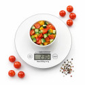 Esperanza EKS003W Electronic Kitchen Scale White Round