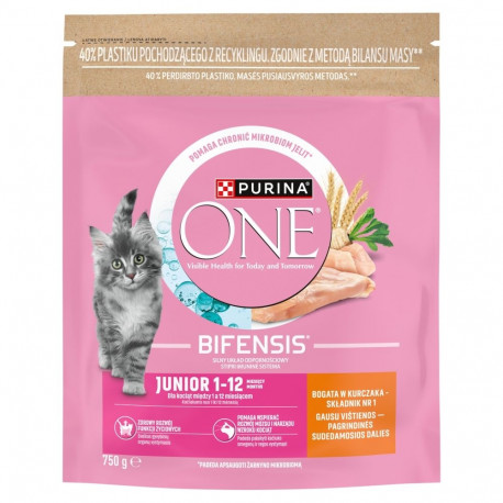 PURINA One kuiv kassitoit Bifensis kassipoegadele kana 750g