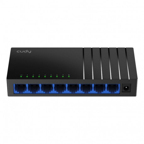 Cudy võrgulüliti GS108D halduseta Gigabit Ethernet (10/100/1000), must