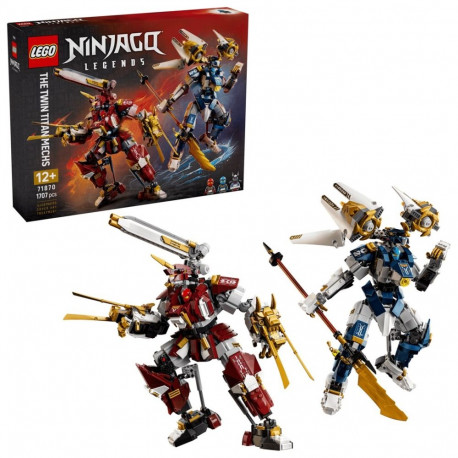 LEGO NINJAGO robotid 71870 kaksiktitaanid