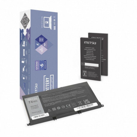 Battery Dell Inspiron 357F9 5577 7557 6600mAh