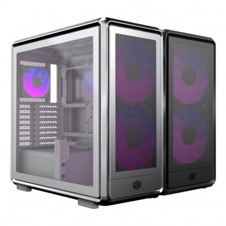 Cooler Master korpus MasterFrame 600 miditorn võrgupaneeliga, hõbedane