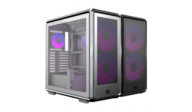 Cooler Master korpus MasterFrame 600 miditorn võrgupaneeliga, hõbedane