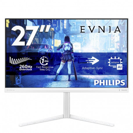 Philips monitor Evnia 5000 27M2N5201P/00 68.6cm (27") 1920 x 1080 pixels Full HD LCD, valge