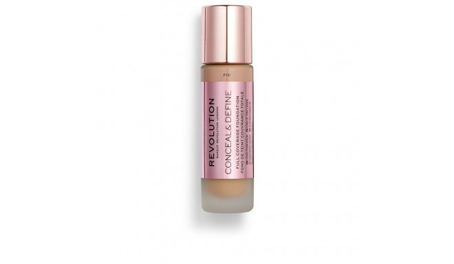 REVOLUTION MAKE UP CONCEAL & DEFINE full coverage foundation #F10