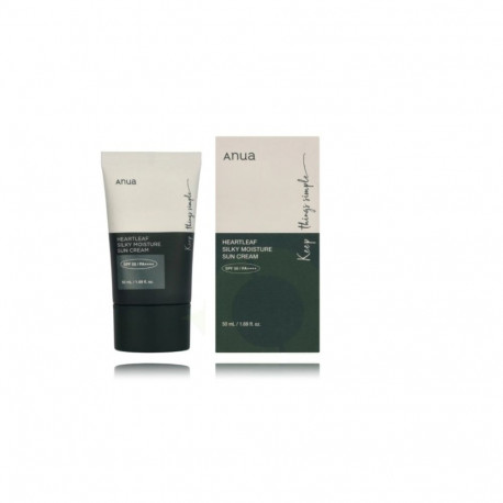 Anua Heartleaf Silky Moisture Sunscreen SPF50+ PA++++ 50 ml