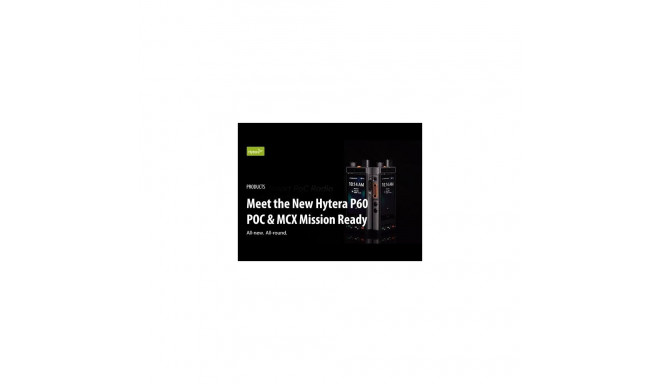 Hytera P60 Smart PoC LTE terminal
