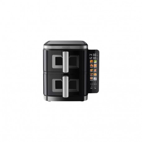 WEBBER AF901 DEUX Double 11 L Stand-alone 2800 W Hot air fryer Black, Stainless steel