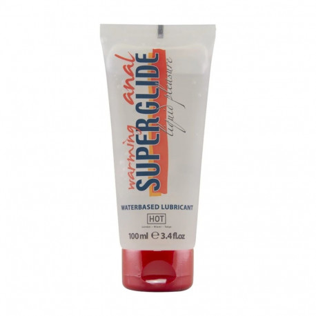 HOT anaallibesti Superglide soojendav veepõhine