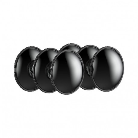 PolarPro filtrikomplekt Insta360 X5 shutter-kollektsioon ND16, ND32 & ND64