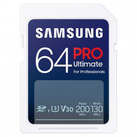 Samsung mälukaart XC PRO Ultimate (CL10) 64GB jaepakendis