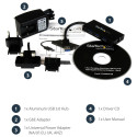 "StarTech PORTABLE USB 3.0 HUB W/ GBE"