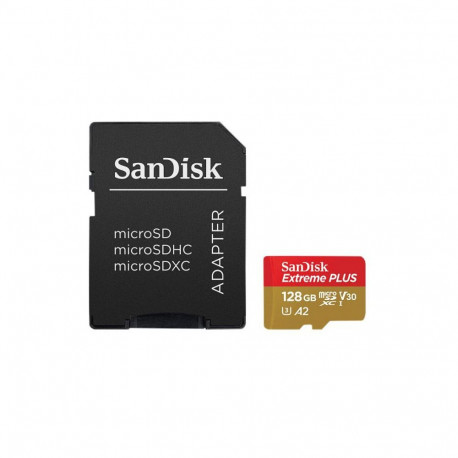 "CARD 128GB SanDisk Extreme PLUS microSDXC 200MB/s +Adapter"