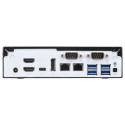 õhuke barebone-arvuti DB860 Intel SO-DDR5, must