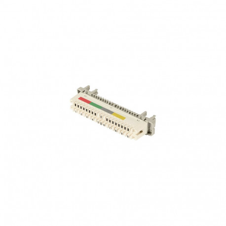 "EFB 46005.2F LSA-Trennleiste 2/10 zu 10DA f.Rundstangenmontage"