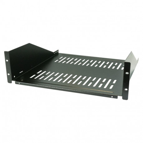 "EFB 19"" 3HE Fachboden, Tiefe 450 mm, Traglast 36 kg, RAL9005"