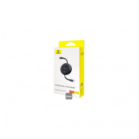 Free2Pull laadimiskaabel mini USB-C USB-C 60W 1m, must