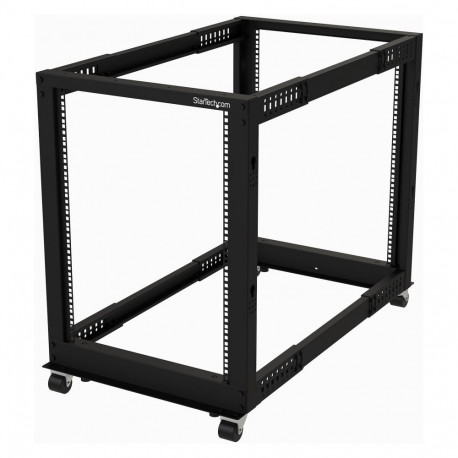 STARTECH.COM serverikapp 48,26cm 19Zoll 15HE laborikarkass sügavuse reguleeritav 56cm kuni 102cm 544