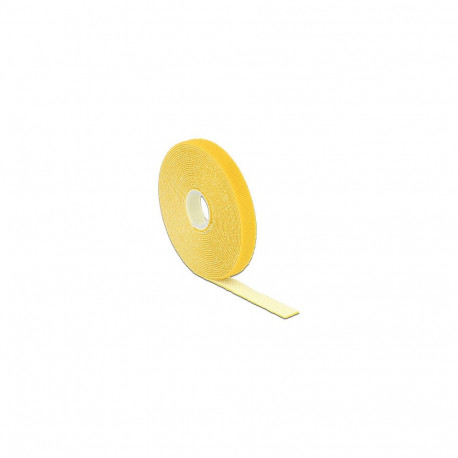 "Delock Klettband auf Rolle L 5 m x B 13 mm gelb"