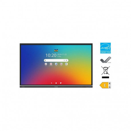 ViewSonic ekraan IFP6551 163,8cm/64,5" (3840x2160) 16:9 4K TFT LCD 6,5ms HDMI DisplayPort USB-C USB 