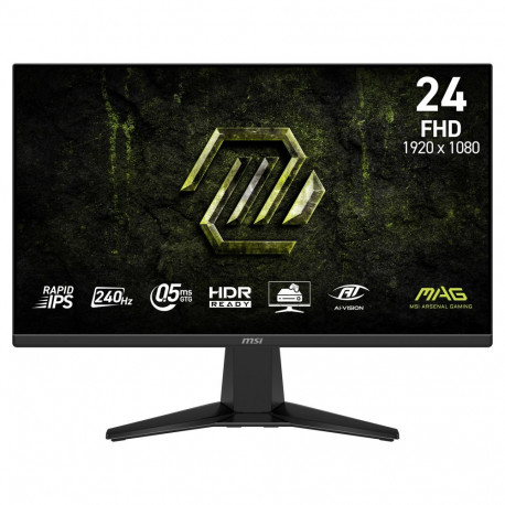 "60,5cm/23,8"" (1920x1080) MSI MAG 245F X24 16:9 FHD Rapid IPS 1ms 240Hz HDMI DisplayPort VESA HDR B