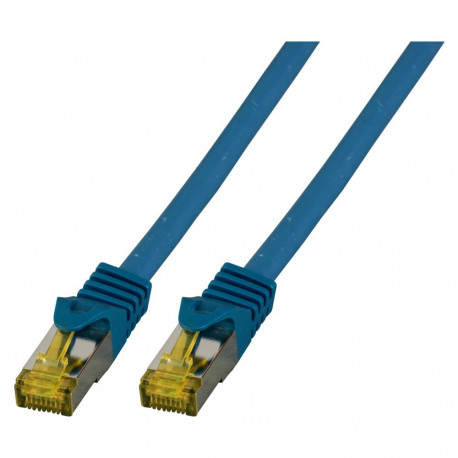 "EFB RJ45 Patchkabel Cat.6A S/FTP LSZH Cat.7 Rohkabel blau"
