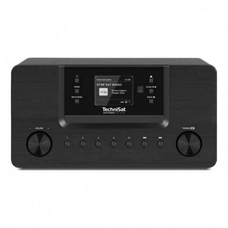 "TSAT DigitRadio 570 CD IR sw DAB+/UKW/ Internet-Radio mit CD-Player u. Bluetooth"