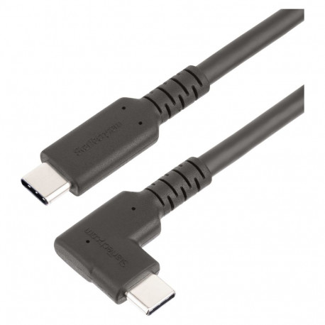 STARTECH.COM USB-C–USB-C andmekaabel 2m kaldus pistikuga 5Gbit/s 4K 100W monitori ja dokkimisjaama j