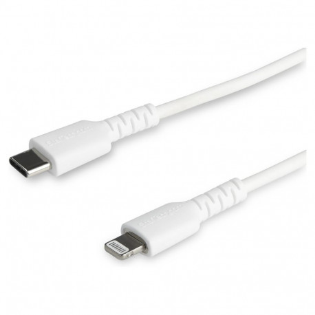 "STARTECH.COM 1m 3.3ft USB C to Lightning Cable - MFi Certified - Durable USB Lightning Charging Cab