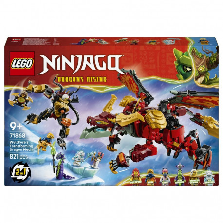 LEGO NINJAGO komplekt 71868 Wyldfyres draakonrobot (2.5.)