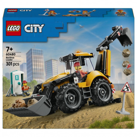 LEGO komplekt 60480 City ekskavaatorlaadur, kollane