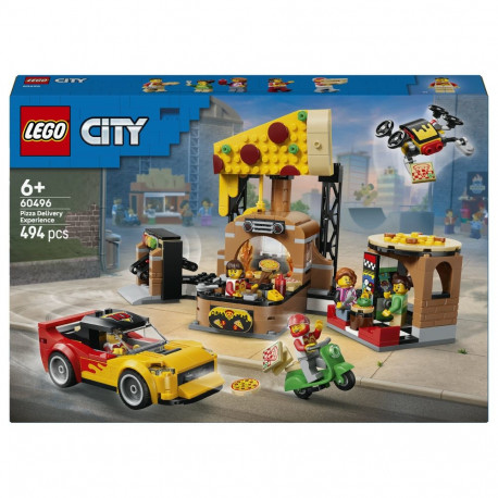 "60496 LEGO 60496 City Pizza-Liefererlebnis mit Fahrzeugen (2.5.)"