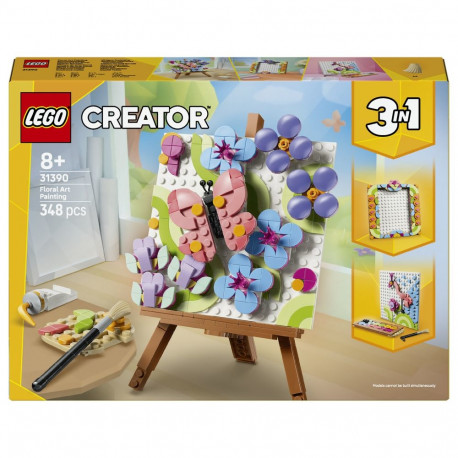 LEGO ehituskomplekt 31390 Creator dekoratiivne lillemaal (2.5.)