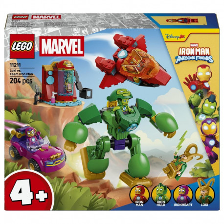 LEGO komplekt 11211 Marvel S.H. Loki vs. Iron Mani tiim (2.5.)