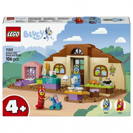 "11221 LEGO 11221 Bluey Schule mit Rusty und Bluey (2.5.)"