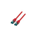 "EFB RJ45 Patchkabel S/FTP, Cat.6A, LSZH, 7.5m, rot"