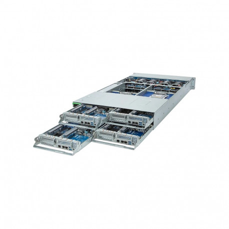 Gigabyte barebone-server H273-Z80-AAW1 (rev. 1x) 2U topelt sokkel SP5