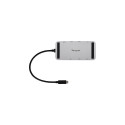 D Targus mini dokk USB4 kahe 4K HDMI-väljundiga