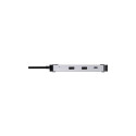 D Targus mini dokk USB4 kahe 4K HDMI-väljundiga