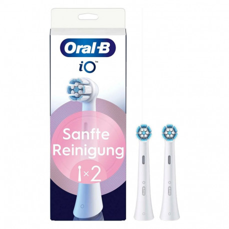 "Oral-B Aufsteckbürsten iO Sanfte Reinigung 2er Ersatzbürsten 373609"