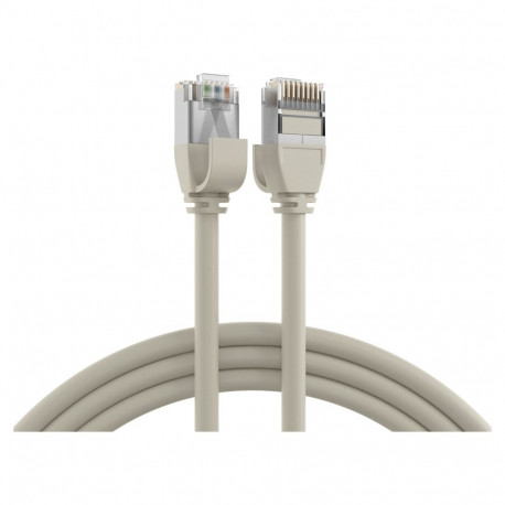 "EFB RJ45 Patchkabel Cat.6A S/FTP 2m grau ultraflex"