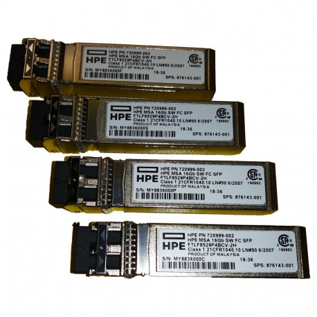 "MSA 16Gb SW FC SFP 4pk XCVR"