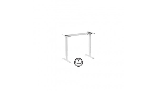 Adjustable Height Table Frame Up Up Bjorn II, White