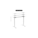 Adjustable Height Table Frame Up Up Bjorn II, White