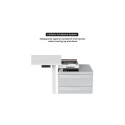 Adjustable Height Table Frame Up Up Bjorn II, White
